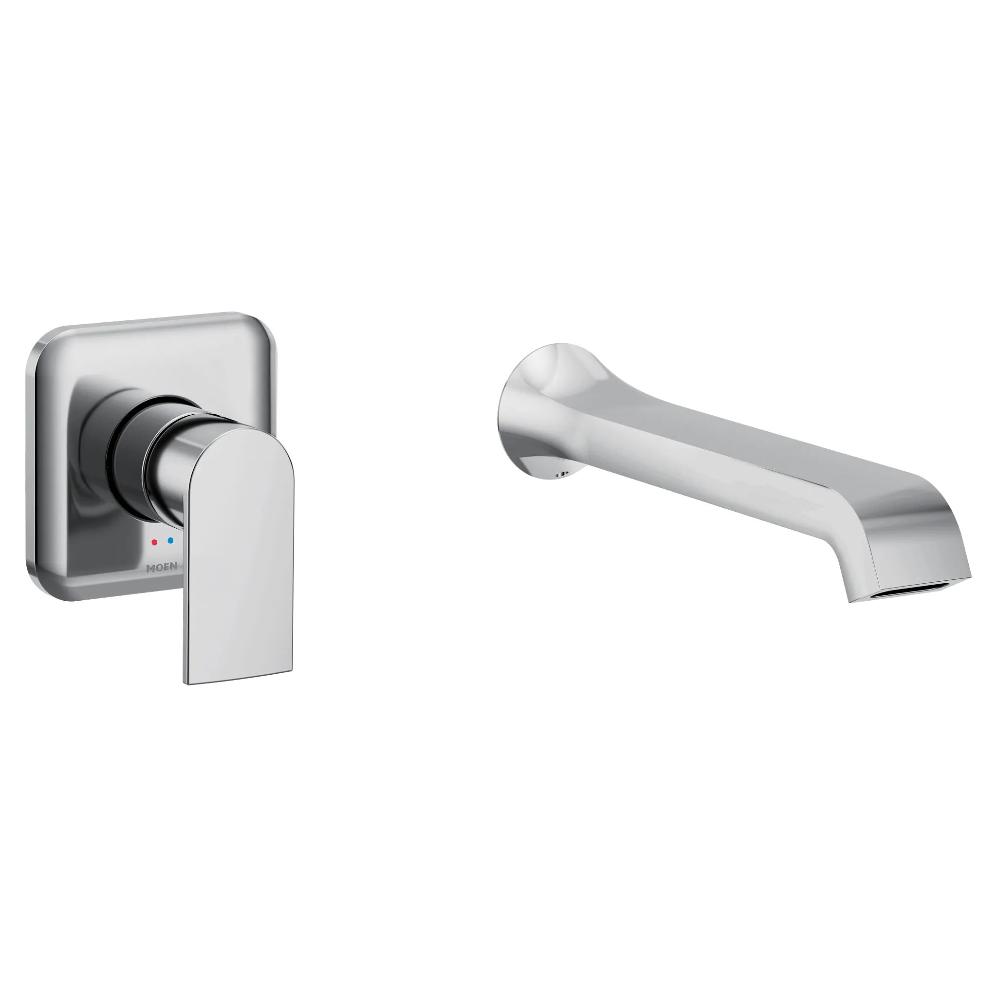 MOEN WT901 Genta Lx Wall Mount Tub Filler Trim - Chrome