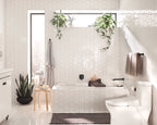 MOEN WT901BL Genta Lx Wall Mount Tub Filler Trim - Matte Black