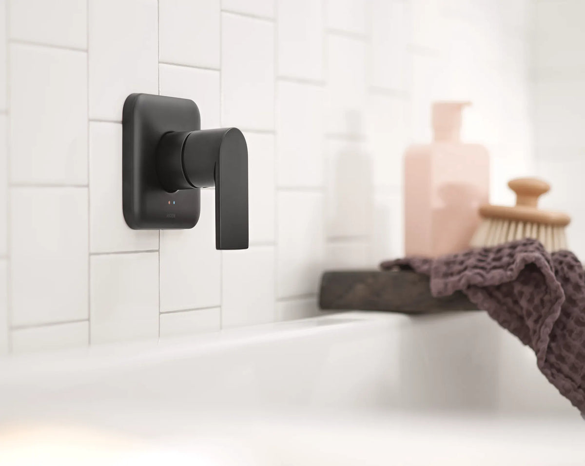 MOEN WT901BL Genta Lx Wall Mount Tub Filler Trim - Matte Black