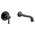 MOEN WT9021BL Belfield Wall Mount Tub Filler Trim - Matte Black