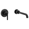 MOEN WT961BL Gibson Wall Mount Tub Filler Trim - Matte Black