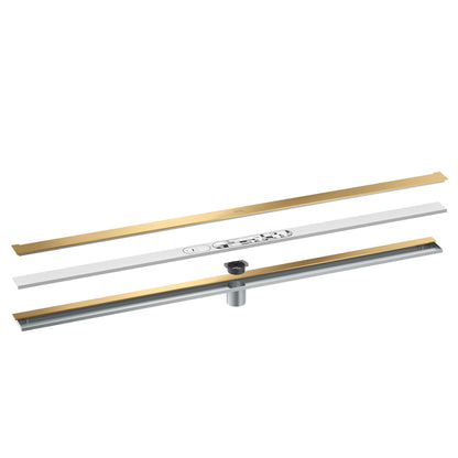 AXOR 42529251 Drains Wall Installation 47 1/4" - Brushed Gold Optic