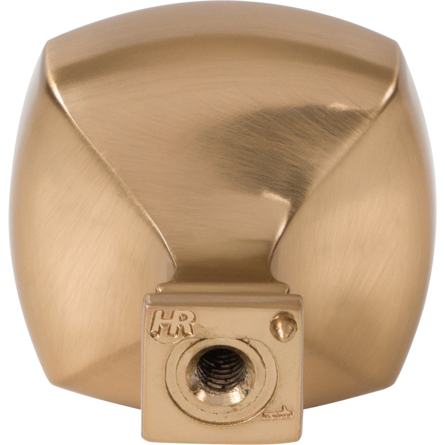 JEFFREY ALEXANDER 278L-SBZ Audrey 1-3/8" Diameter Square Knob - Satin Bronze