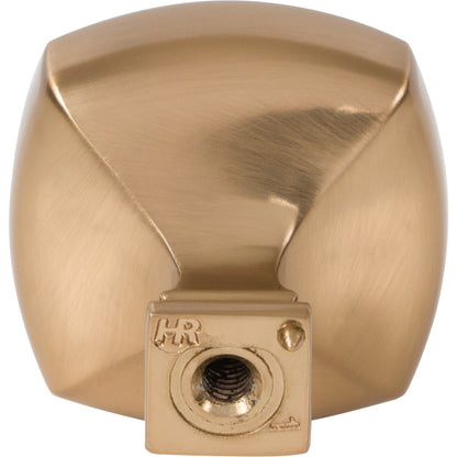 JEFFREY ALEXANDER 278L-SBZ Audrey 1-3/8" Diameter Square Knob - Satin Bronze