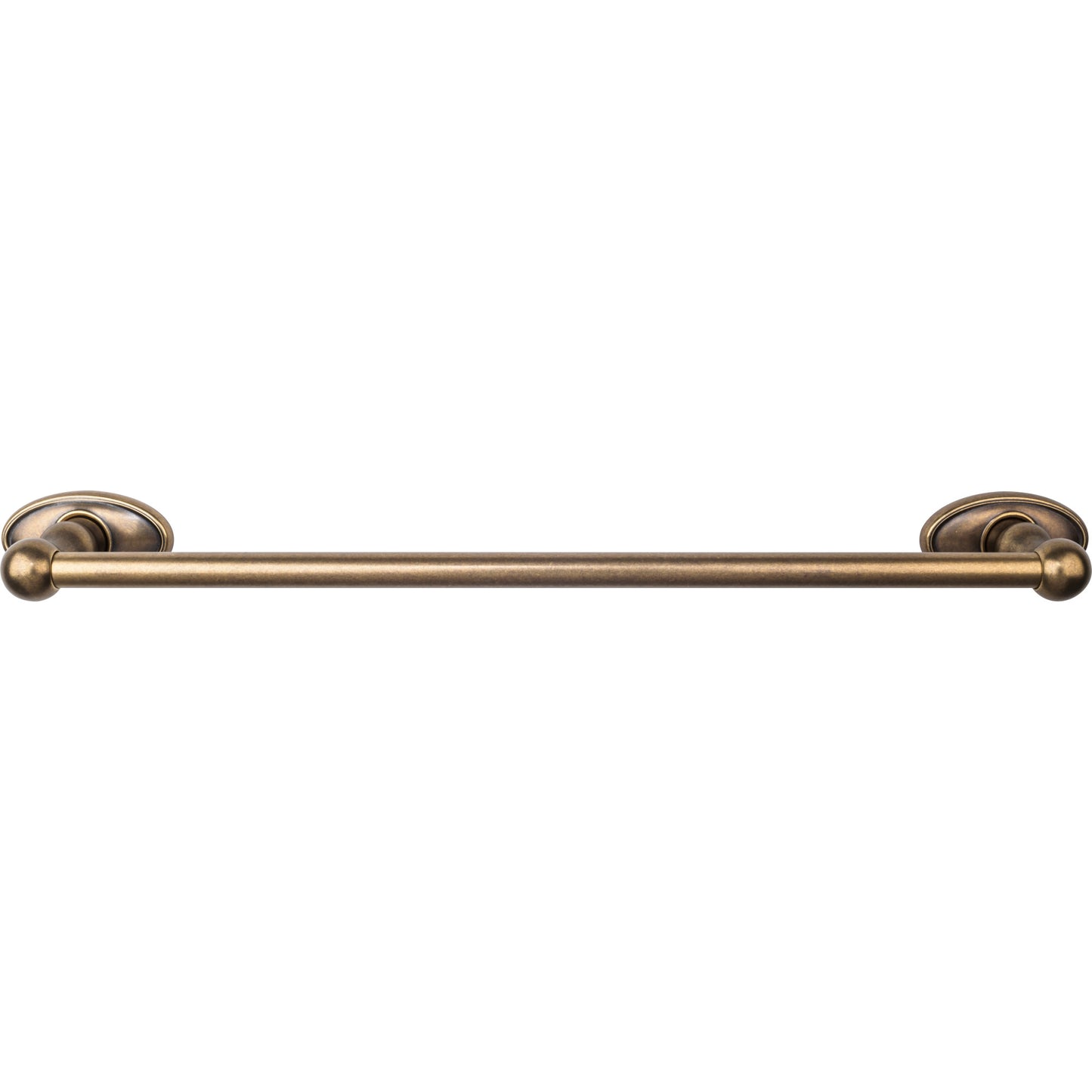 TOP KNOBS ED6GBZC TOP BATH (R) Edwardian Bath Single 20 1/2" Wall Mounted Towel Bar - German Bronze