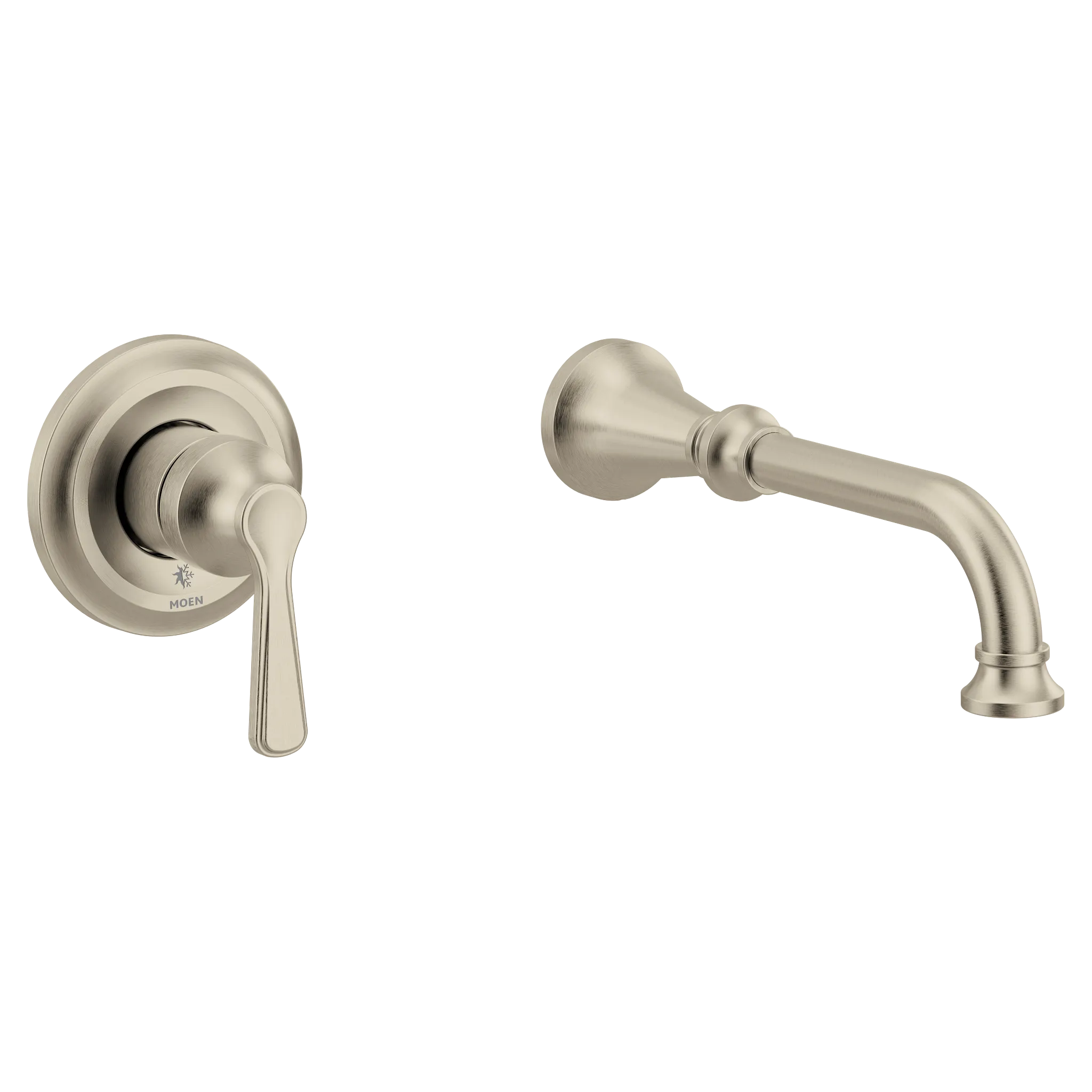 MOEN WTS44501BN Colinet Wall Mount Tub Filler Trim - Brushed Nickel