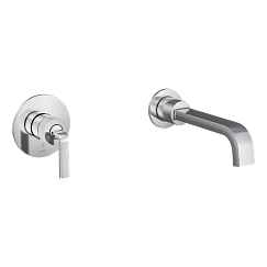 MOEN WTS574 Cambium One-Handle Tub Filler Includes Hand Shower - Chrome