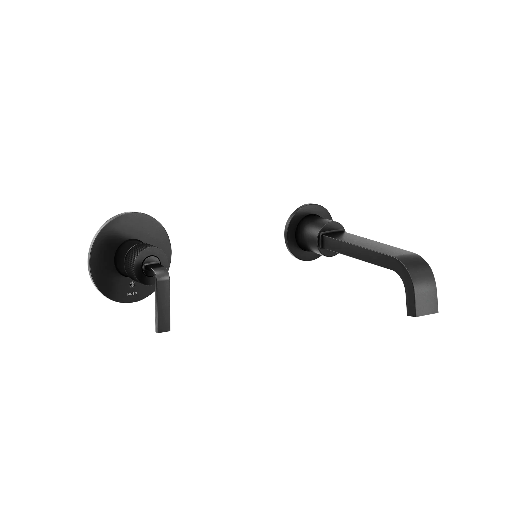 MOEN WTS574BL Cambium Wall Mount Tub Filler Trim - Matte Black