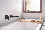MOEN WTS911BL 90 Degree Wall Mount Tub Filler Trim - Matte Black