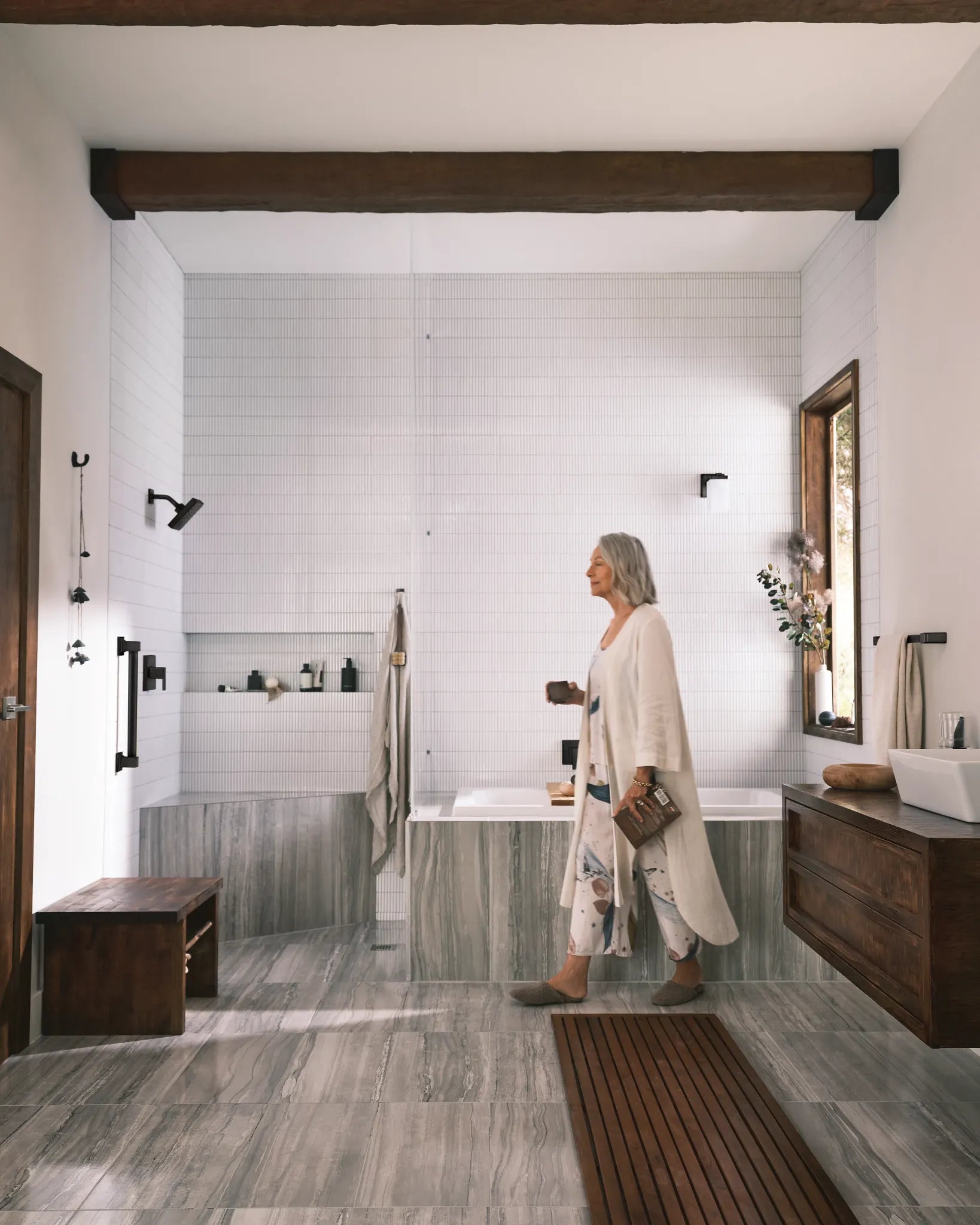 MOEN UTS3713EPBL 90 Degree M-Core 3-Series Tub and Shower Trim - Matte Black