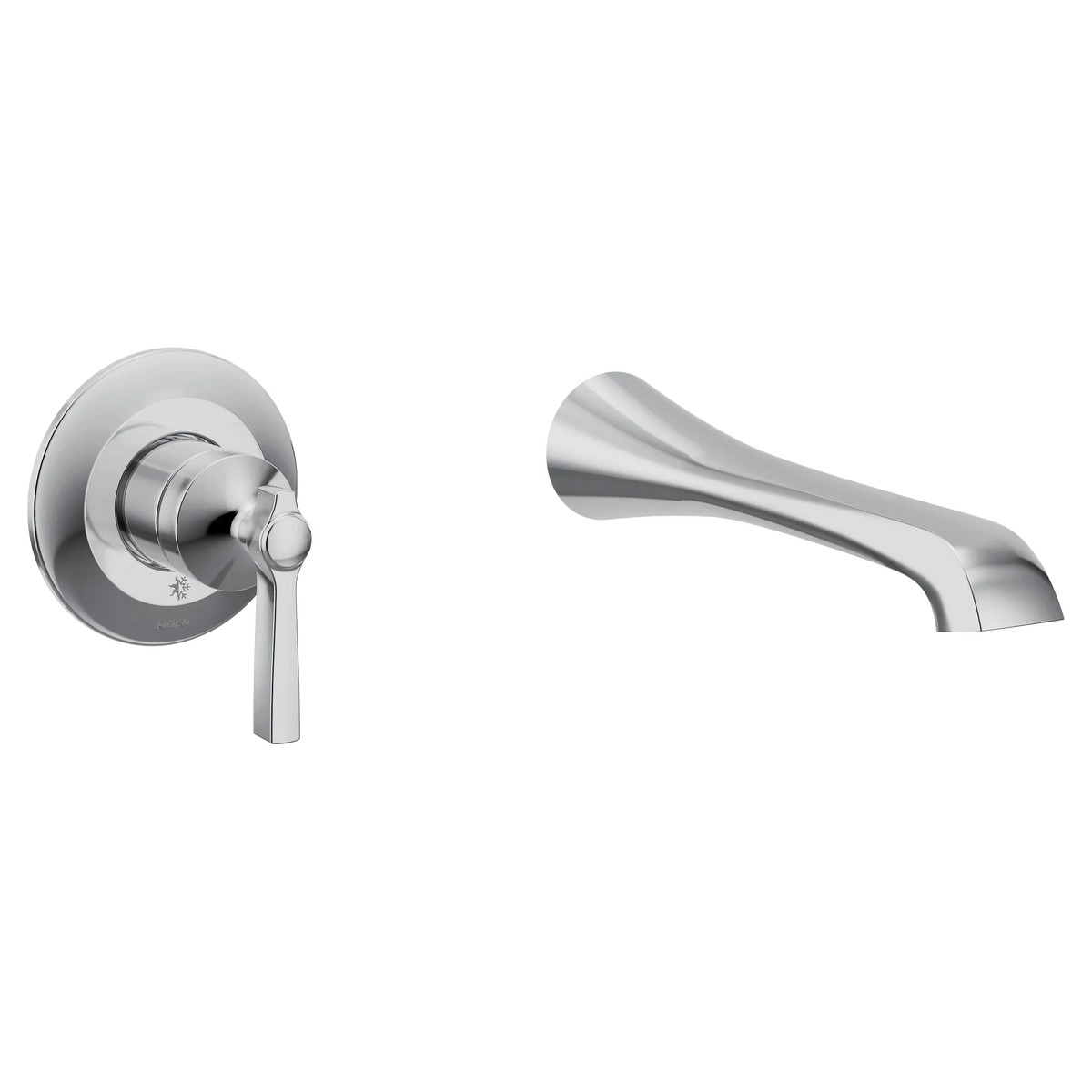 MOEN WTS921 Flara Wall Mount Tub Filler Trim - Chrome