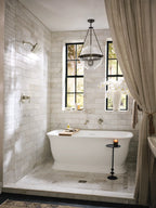 MOEN WTS921NL Flara Wall Mount Tub Filler Trim - Polished Nickel