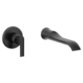 MOEN WTS981BL Doux Wall Mount Tub Filler Trim - Matte Black