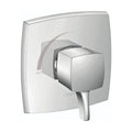 HANSGROHE 15769001 Ecostat Classic Pressure Balance Trim, Square - Chrome