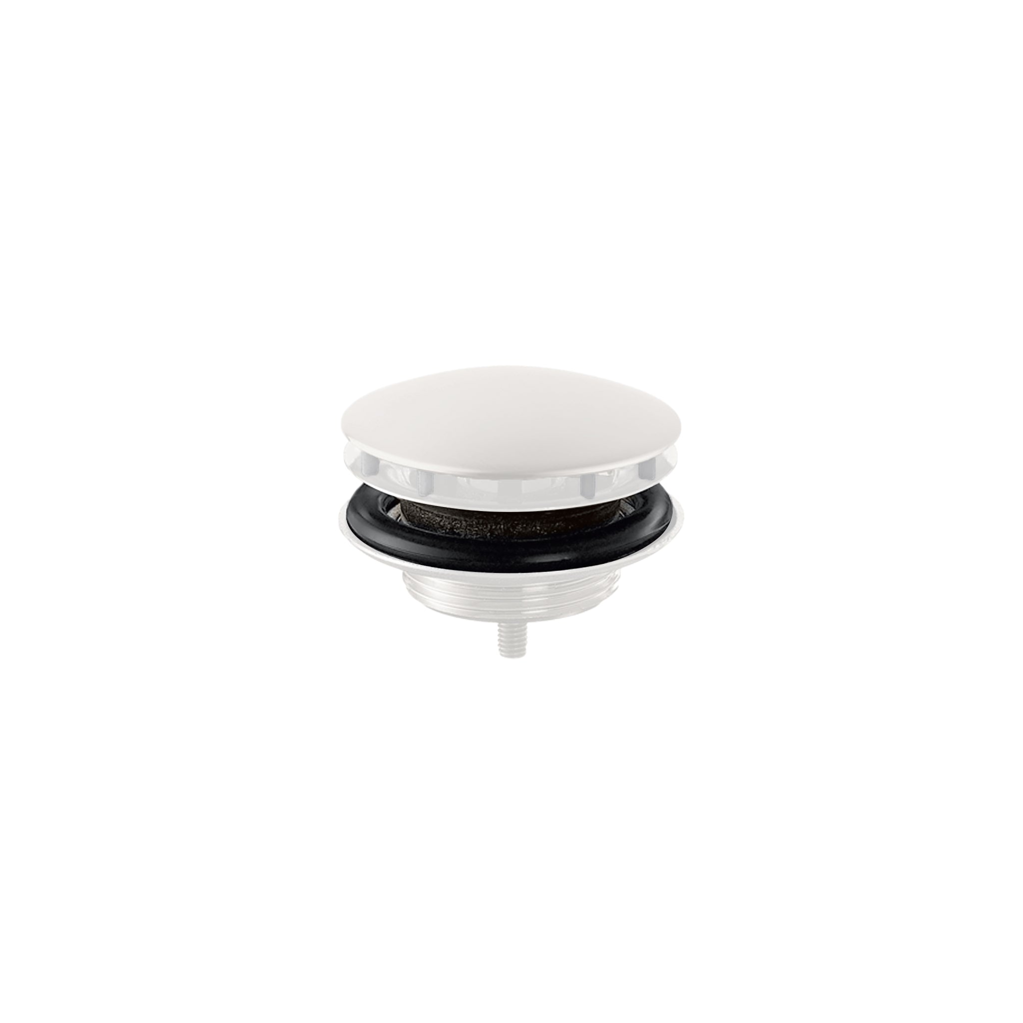 HANSGROHE 50001701  Sink Drain - Matte White