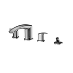 TOTO TBG09202U#CP Gm Two-Handle Deck-Mount Roman Tub Filler Trim With Handshower - Polished Chrome