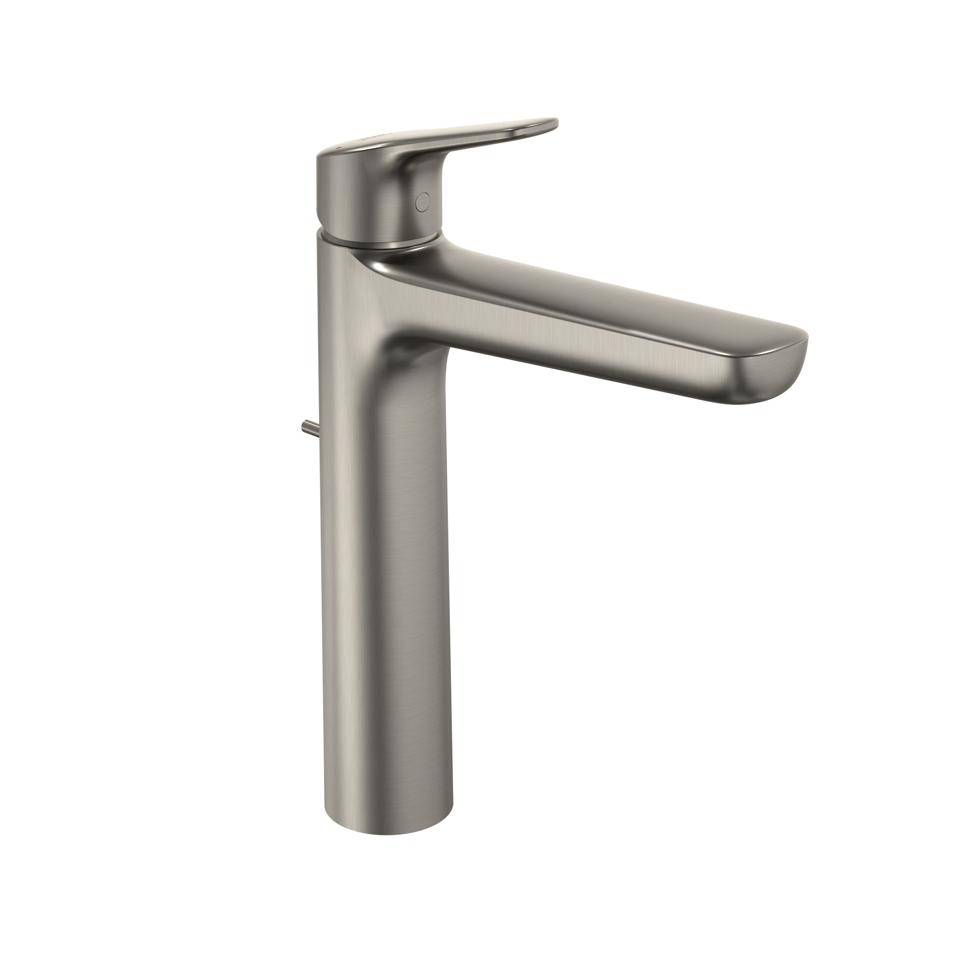 TOTO TLG03305U#BN Gs Series 1.2 Gpm Single Handle Bathroom Faucet For Vessel Sink With Comfort Glide Technology And Drain Assembly - Brushed Nickel