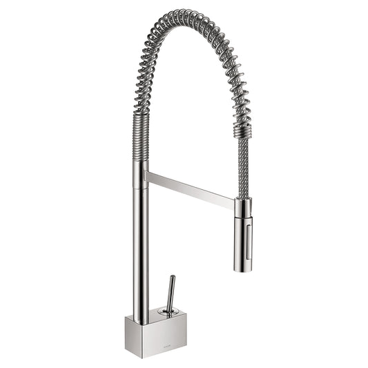 AXOR 10820001 Starck Semi-Pro Kitchen Faucet 2-Spray, 1.75 GPM - Chrome