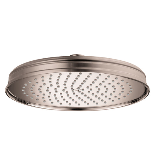 AXOR Montreux Showerhead 240 1-Jet, 1.75 GPM in Brushed Nickel