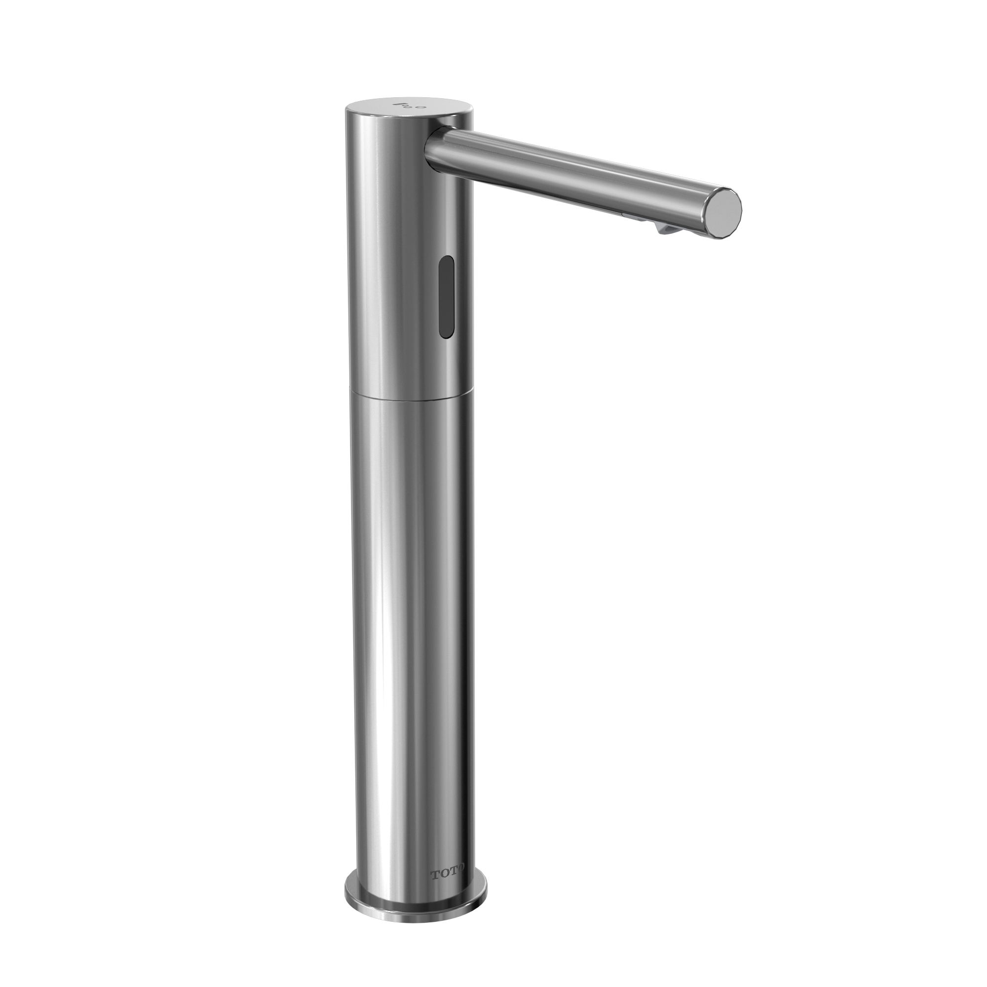 TOTO TES201AD#CP Round L Touchless Auto Foam Soap Dispenser Controller With 3 Liter Reservoir Tank And 1 Spout - Polished Chrome