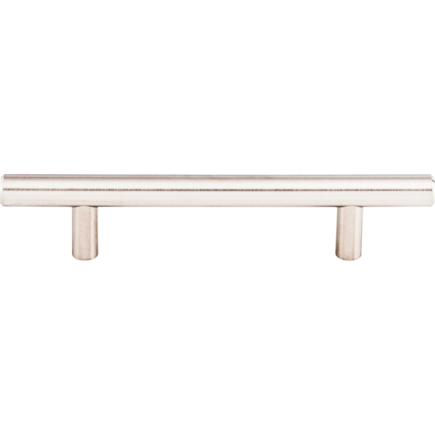 TOP KNOBS SS3 Solid Bar 3 3/4" Center to Center Bar Pull - Stainless Steel