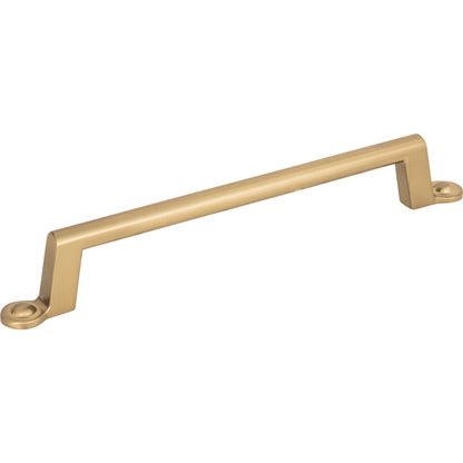 ATLAS A304-WB Bradbury 6 5/16" Center to Center Bar Pull - Warm Brass