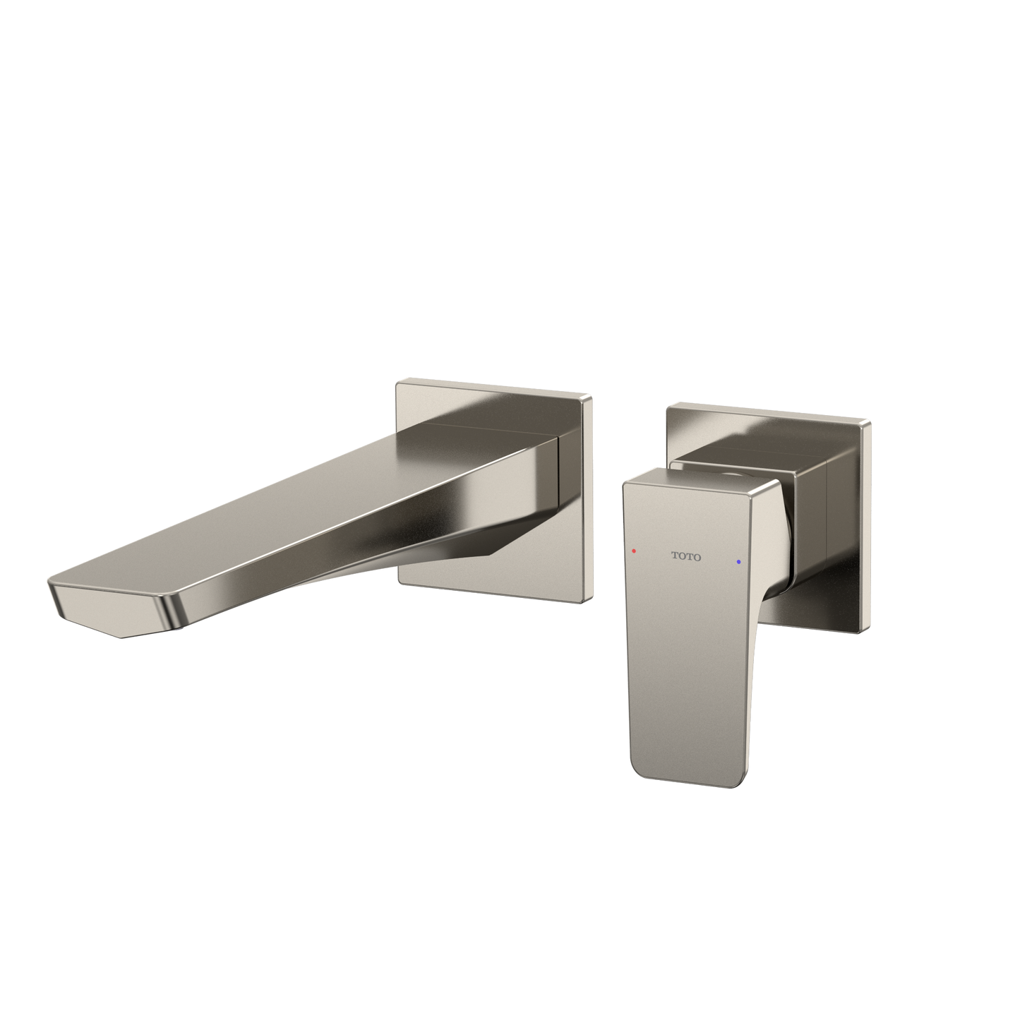 TOTO TLG07308U#PN GE 1.2 GPM Wall-Mount Single-Handle Long Bathroom Faucet with COMFORT GLIDE Technology , Polished Nickel