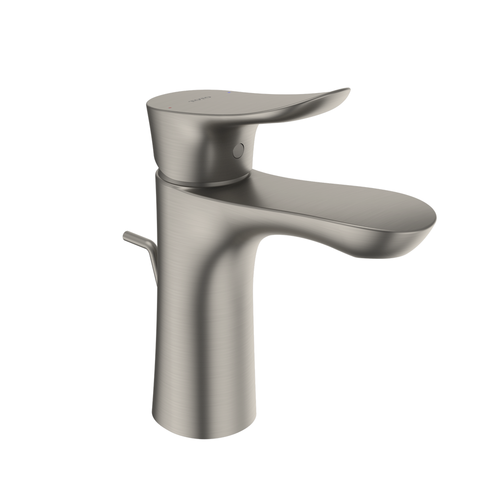 TOTO TLG01301U#BN Go Series 1.2 Gpm Single Handle Bathroom Sink Faucet With Comfort Glide Technology And Drain Assembly - Brushed Nickel
