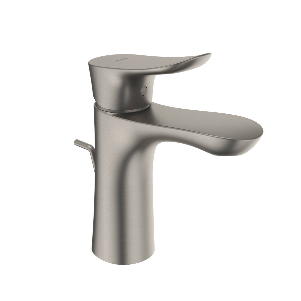 TOTO TLG01301U#BN Go Series 1.2 Gpm Single Handle Bathroom Sink Faucet With Comfort Glide Technology And Drain Assembly - Brushed Nickel