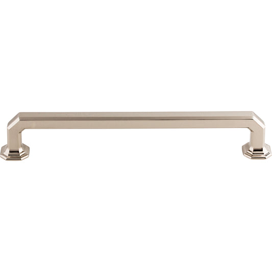 TOP KNOBS TK289PN Emerald 7" Center to Center Bar Pull - Polished Nickel