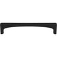 TOP KNOBS TK1013BLK Riverside 5 1/16" Center to Center Bar Pull - Flat Black