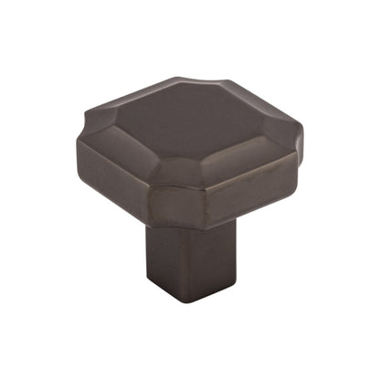 TOP KNOBS TK3020AG Davenport 1 1/4" Length Geometric Knob - Ash Gray