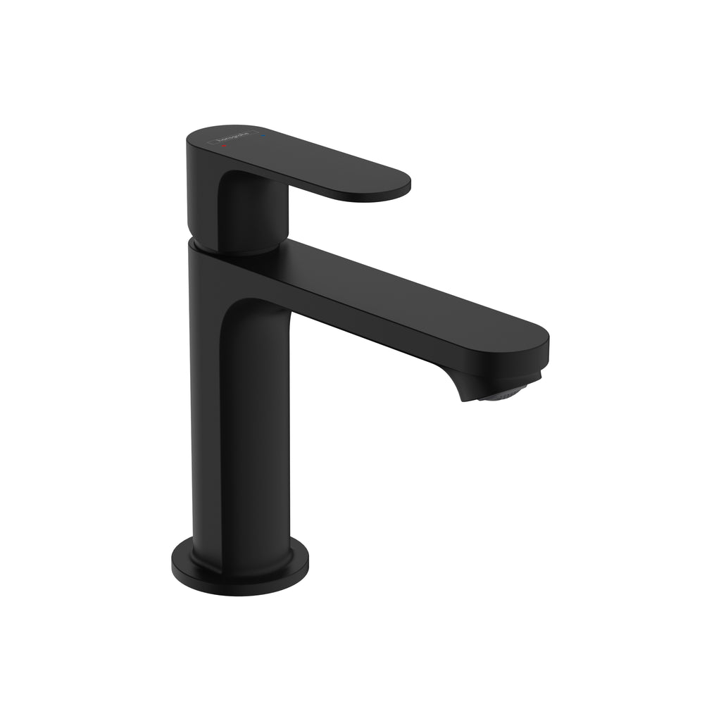 HANSGROHE 72517671 Rebris S Single-Hole Faucet 110 with Pop-Up Drain, 1.2 GPM - Matte Black