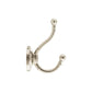 TOP KNOBS TK1063BSN Kara 4 1/2" Wall Hooks - Brushed Satin Nickel