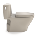 TOTO MS642124CEFG#03 Nexus One-Piece Elongated 1.28 Gpf Universal Height Toilet With Cefiontect And Ss124 Softclose Seat - Bone
