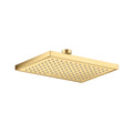 AXOR 35370251 ShowerSolutions Showerhead Square 245/185 1-Jet, 2.5 GPM - Brushed Gold Optic
