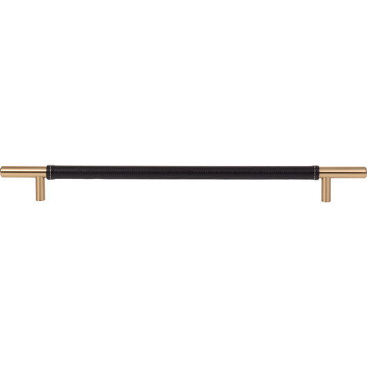 ATLAS 282-BL-WB Zanzibar 11 5/16" Center to Center Bar Pull , Warm Brass