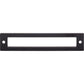 TOP KNOBS TK925BLK Hollin Pull Backplate - Flat Black