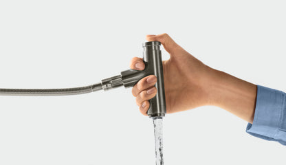 HANSGROHE 14884801 Metris Select HighArc Kitchen Faucet, 1-Spray Pull-Out, 1.75 GPM - Stainless Steel Optic