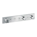 AXOR 18356001 ShowerSolutions Thermostatic Module Trim Select for 3 Functions - Chrome