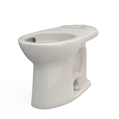 TOTO C776CEFG#12 Drake Elongated Universal Height Tornado Flush Toilet Bowl With Cefiontect - Sedona Beige