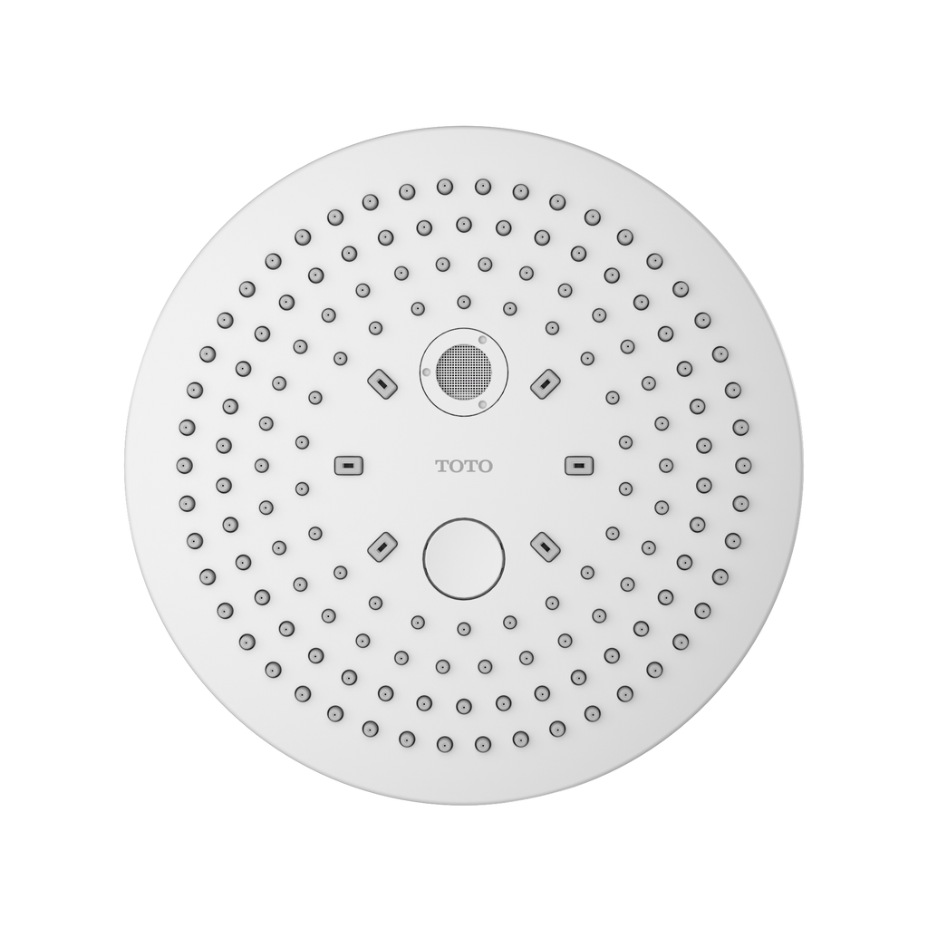 TOTO TBW01004U1#CP G Series 2.5 Gpm Two Spray Function 8.5 Inch Round Showerhead With Comfort Wave And Warm Spa - Polished Chrome