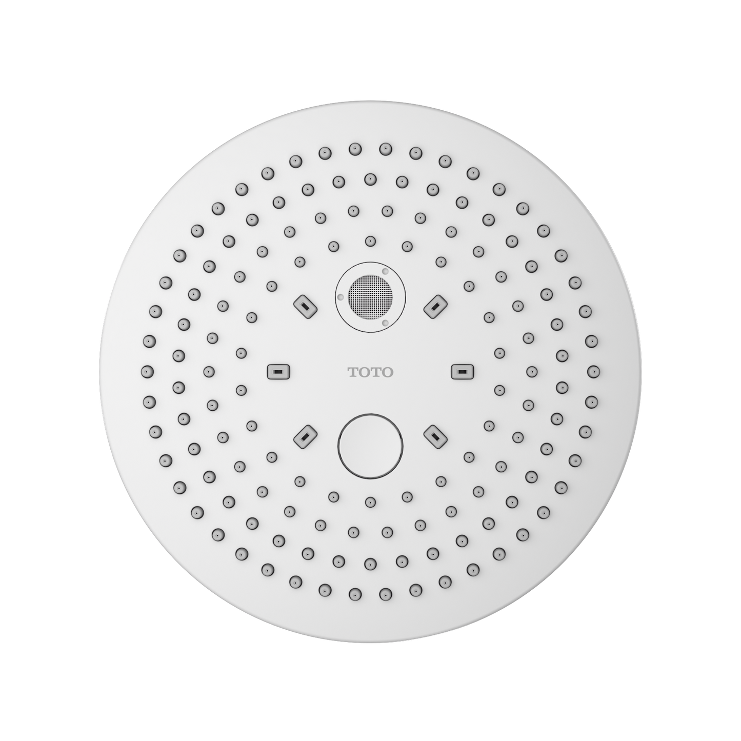 TOTO TBW01004U1#CP G Series 2.5 Gpm Two Spray Function 8.5 Inch Round Showerhead With Comfort Wave And Warm Spa - Polished Chrome