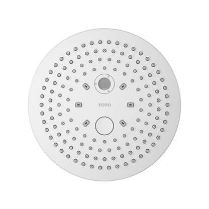 TOTO TBW01004U1#CP G Series 2.5 Gpm Two Spray Function 8.5 Inch Round Showerhead With Comfort Wave And Warm Spa - Polished Chrome