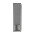 HANSGROHE 56058700 XtraStoris Original Recessed Toilet Paper Holder with Storage & Tileable Door - Matte White