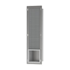 HANSGROHE 56058700 XtraStoris Original Recessed Toilet Paper Holder with Storage & Tileable Door - Matte White