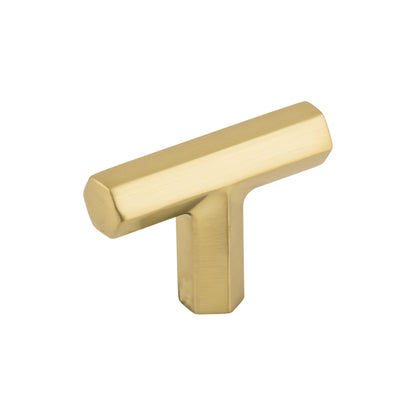 TOP KNOBS TK790HB Lydia 1 3/4" Length Geometric Knob - Honey Bronze