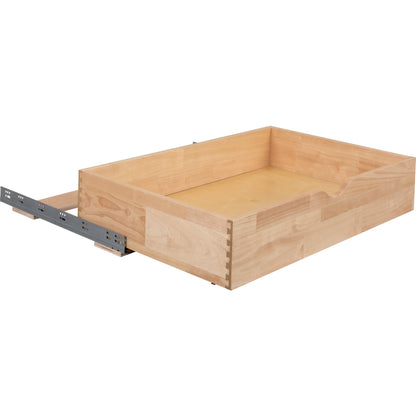 HARDWARE RESOURCES RO33-WB 33" Wood Rollout Drawer - UV Coated