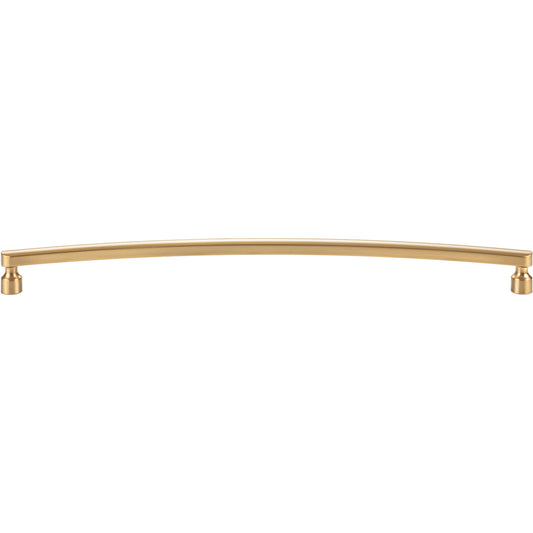 ATLAS A685-WB Lennox 12" Center to Center Bar Pull - Warm Brass