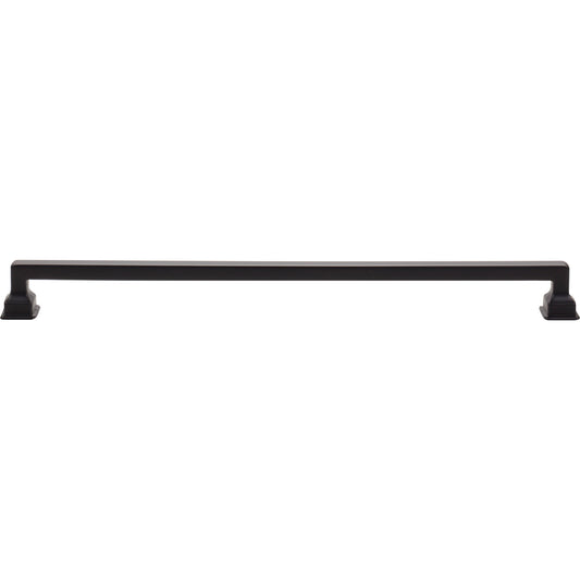 ATLAS A626-BL Erika 12" Center to Center Bar Pull - Matte Black